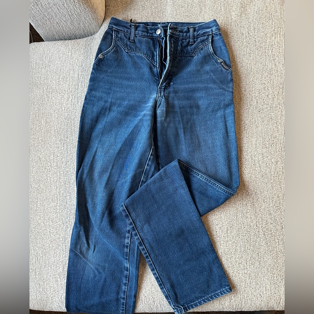 Rockies Women's Straight Blue Jeans